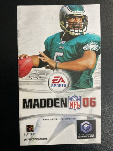 Madden NFL 06 Nintendo Gamecube Instruction Manual Only - Picture 10 of 13