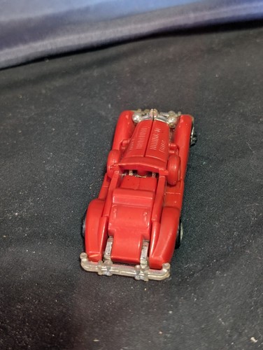 De colección 1985 Bandai MR-44 Excalibur Máquina Robot Rolls Royce Coche Rojo - Imagen 4 de 5