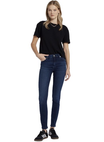 7 For All Mankind Womens Swarovski Pocket High Waist Skinny Jeans 24 Legendary - Bild 1 von 5