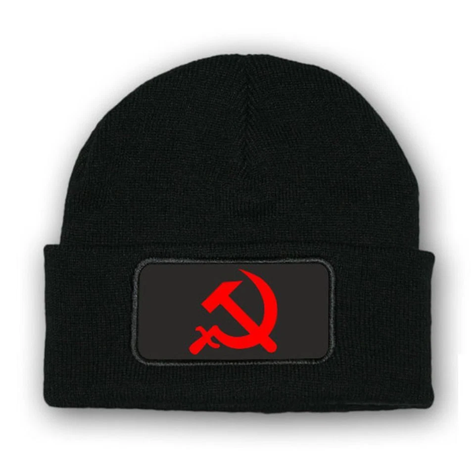 ALFASHIRT Mütze/Beenie - Hammer und Sichel UDSSR CCCP DDR Sozialistisch - #10323m