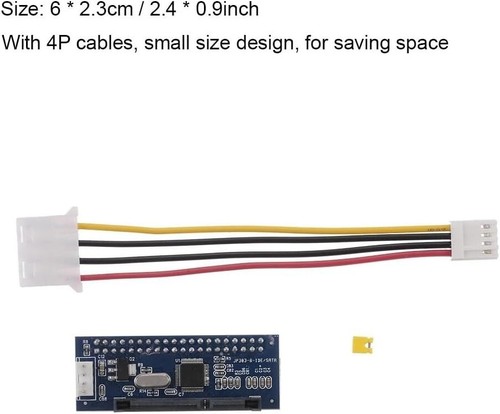 Adattatore convertitore PCBA femmina IDE/PATA 40 pin disco a SATA per desktop 3,5" rigido - Foto 2 di 9