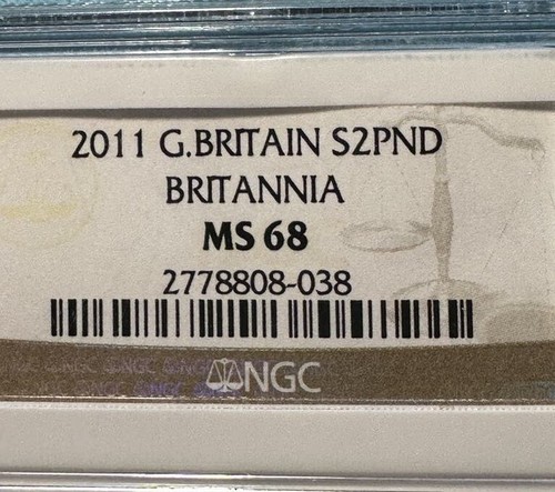 2011 GB $2PND Britannia  (1 of 2) - Picture 2 of 3