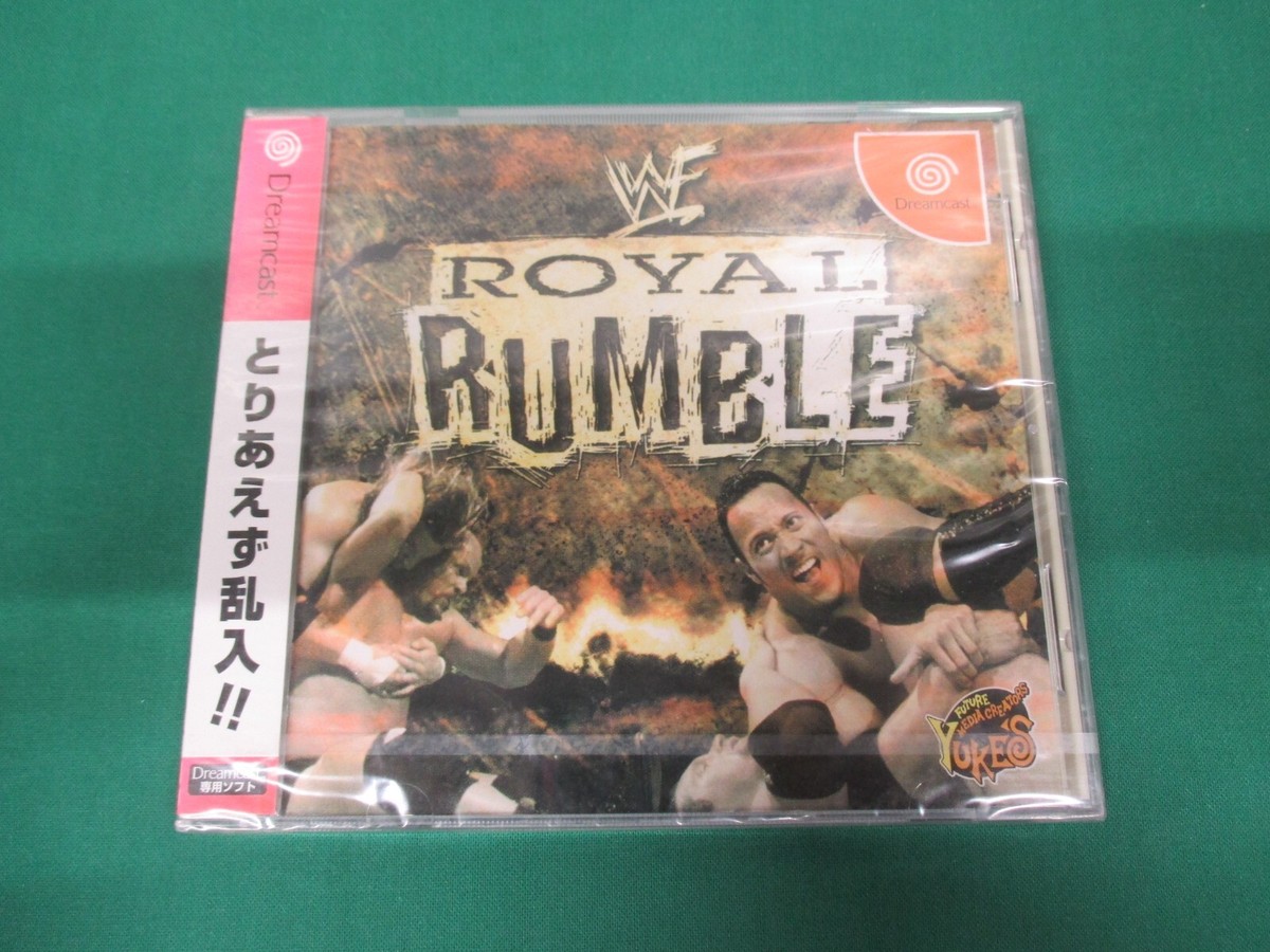 SEGA Dreamcast -- WWF ROYAL RUMBLE -- DC. JAPAN. GAME. Sealed