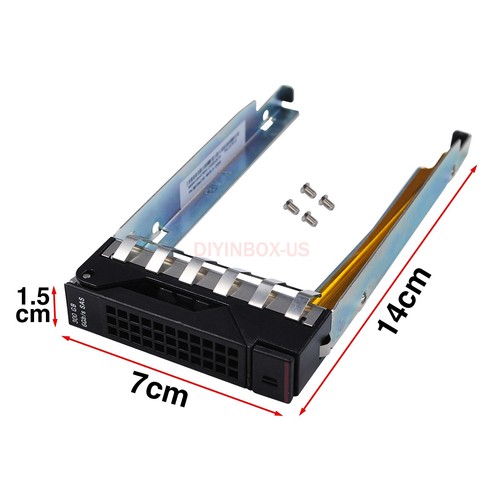 Plateau caddy Lenovo 03T8147 2,5" SFF SAS/SATA RD650 RD550 RD450 RD350 TD450 TD350 - Photo 16/16