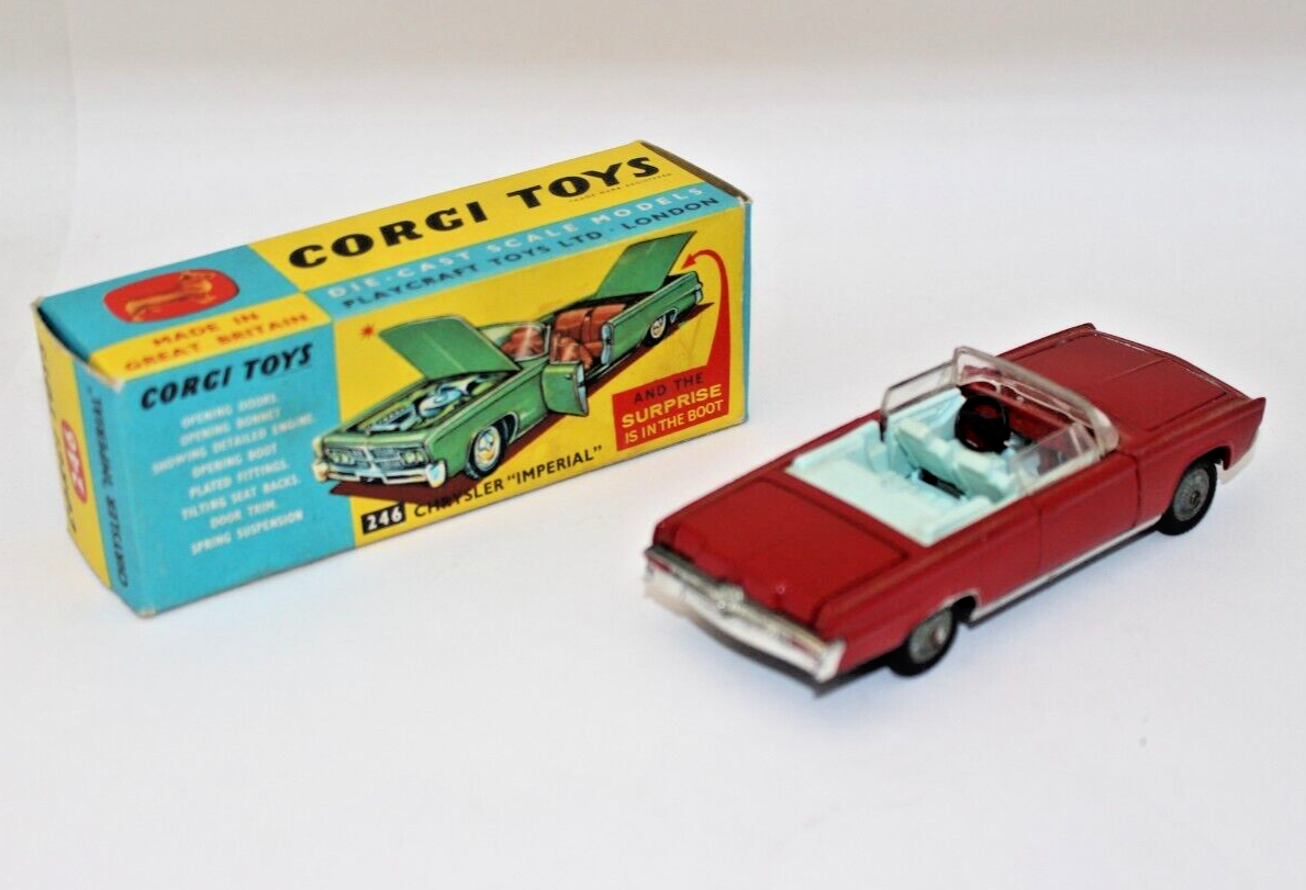 CORGI TOYS Chrysler Imperial イギリス製 Chrysler Imperial (246) – Corgi Model Club USA