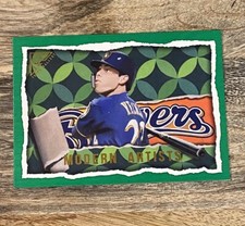 Christian Yelich 2020 Topps Gallery Modern Artist Green /250 Brewers #MP-30