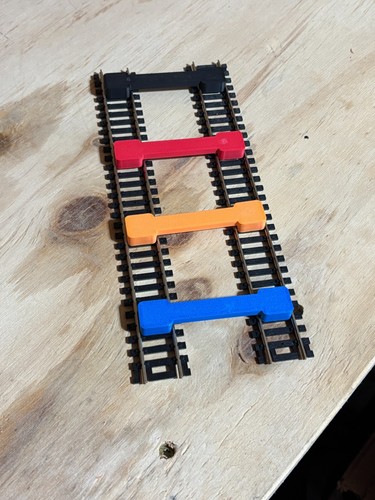 HO 2.50" 18' Parallel Train Track Laying Spacer Spacing SET OF 4 Color Options - Picture 7 of 7