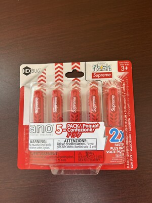 ホビーラジコン Supreme/HEXBUG nano flash (5 Pack) Hexbug Nano Flash 5 Pack Black Art Object Toy by Supreme