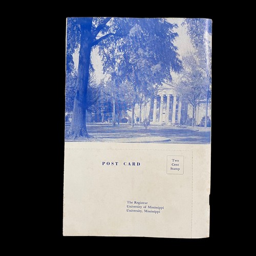 University of Mississippi 1952 Sommerbulletin mit Fotos Ole Miss Kurse - Bild 3 von 10