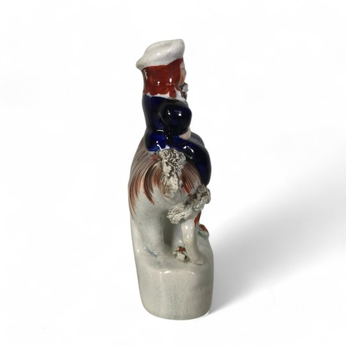 19th C. Staffordshire Figurine of Prince & Goat - Picture 3 of 9
