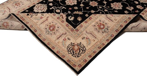 Ziegler Farahan Tapis Oriental Fait Main 229x169cm - Fin, Tapis, Noir - Picture 5 of 14