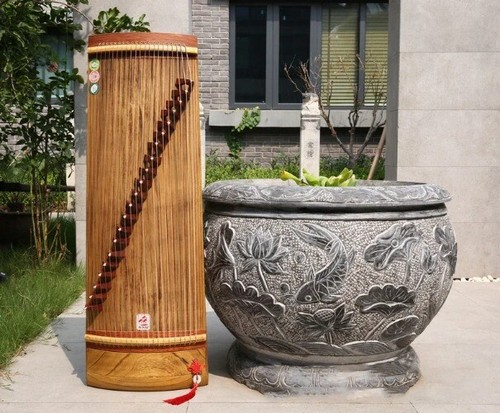 100cm Portable Small Guzheng 21Strings Retro Handmade Zither ProfessionalGuzheng - Zdjęcie 18 z 21