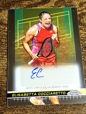 ELISABETTA COCCIARETTO 2024 Topps Chrome Tennis Auto #TCA-ECO