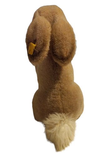 Steiff Hase Kaninchen 9 Zoll Vintage gestempelt Steiff Knopf & gelbes Etikett - Bild 6 von 11