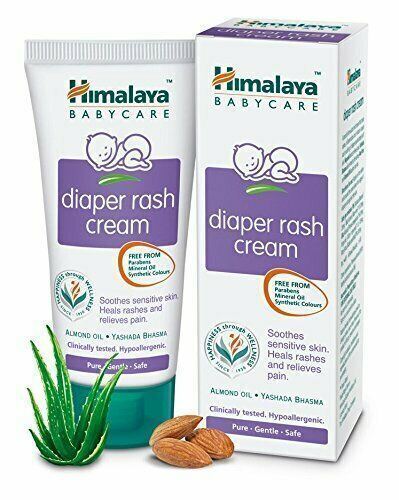 Himalaya Baby DIAPER RASH CREAM with Almond Oil & Yashada Bhasma 50gm Himalaya Baby DIAPER RASH CREAM with Almond Oil & Yashada Bhasma 50gm