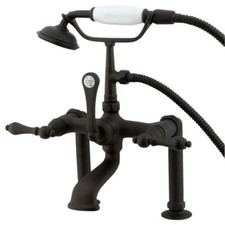 Vintage 7-Inch Deck Mount Clawfoot Tub Faucet