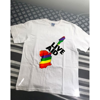 live aid t shirt vintage
