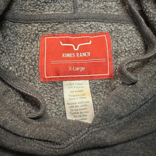 Kimes El Paso Hoodie Women’s Size XL Gray - Picture 5 of 10