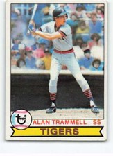 1979 Topps #358 Alan Trammell EX Excellent Tigers  109030