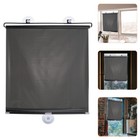 Blackout Roller Blinds Baby Window Suction Cup Shades Kitchen Privacy Curtain