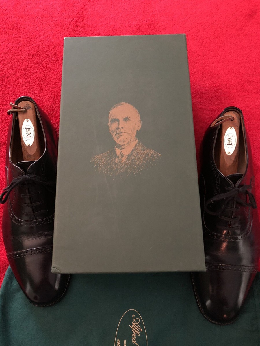 Alfred Sargent Made in England Chatsworth Black Calf Captoe Alfred Sargent Made in England Chatsworth Black Calf Captoe