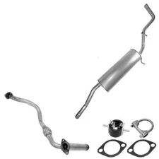 Exhaust Ypipe Muffler w/ Hangers fits: 2003-2004 Frontier 3.3L 131" WB