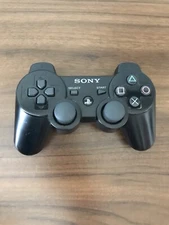 Sony Playstation 3 PS3 Sixaxis DualShock 3 Controller Black Genuine OEM