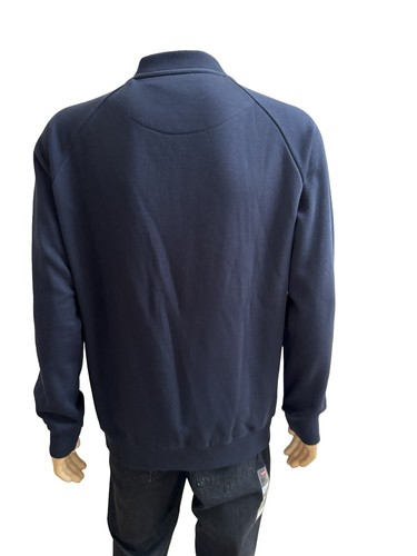 Men’s French Connection Baseball Full Zip Lightweight Jacket Blue Navy XL $118 - Picture 2 of 6
