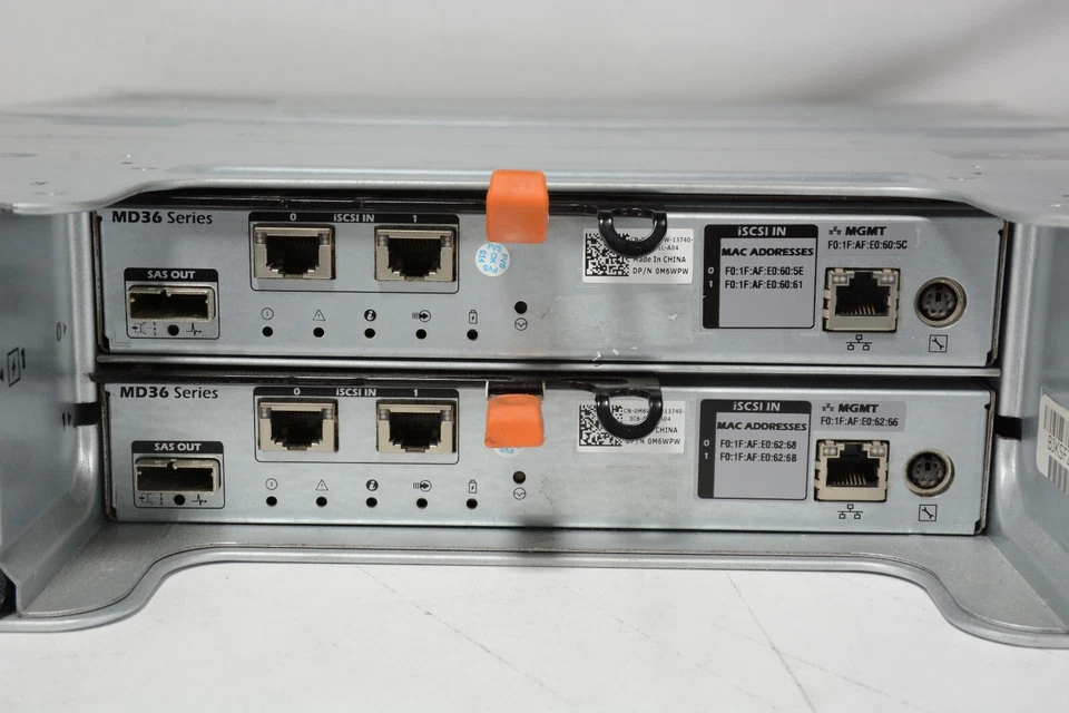 Dell PowerVault MD3600i iSCSI Enclosure 12x6TB SAS 2x10GB-iSCSI Controller 2PSU - Image 3 of 3