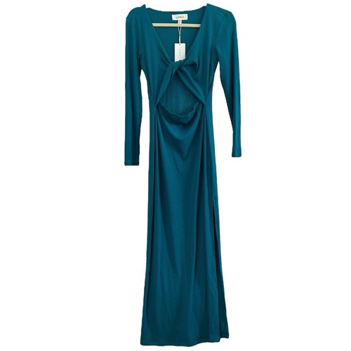 L*Space NWT Women's Long Sleeve Cutout Hayden Maxi Dress Sz L