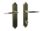 FPL Luxor Inactive Trim Door Lever Back Plates Set; Trim for Multi Point Door