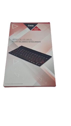 Wireless Keyboard Bluetooth iOS Android Windows Small Slim Black Keypad 10 Meter - Picture 8 of 12