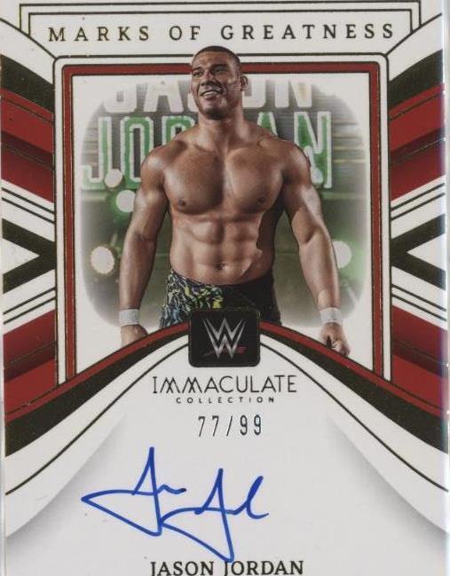 2023 Panini Immaculate Collection WWE - Jason Jordan #MG-JJD - 1 of 1