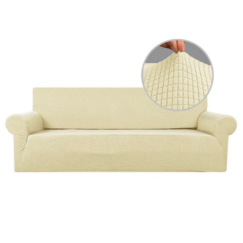 Jacquard Stretch Couch Cover Universal Sofa Covers Washable Protector Slipcovers - Picture 21 of 26