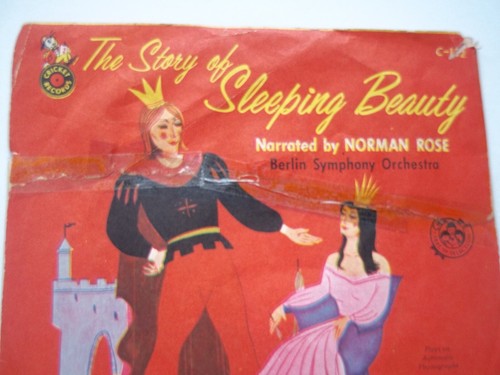 The Story Of SLEEPING BEAUTY Pt. 1 & 2 - 45 RPM 7" Record CRICKET Norman Rose - Picture 2 of 9