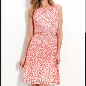 trina turk orange dress