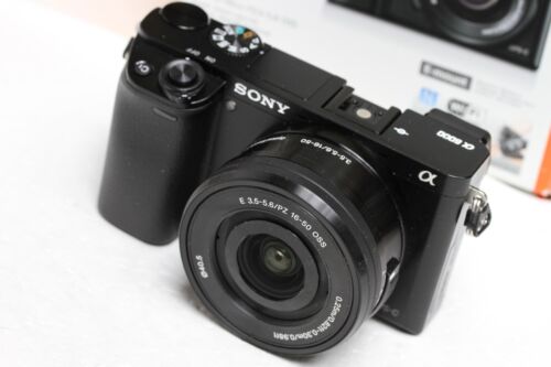 Sony Alpha A6000 (Kit mit 16-50mm & 55-210mm Zoom) schwarz NEUWERTIG VERPACKT 171 Klicks