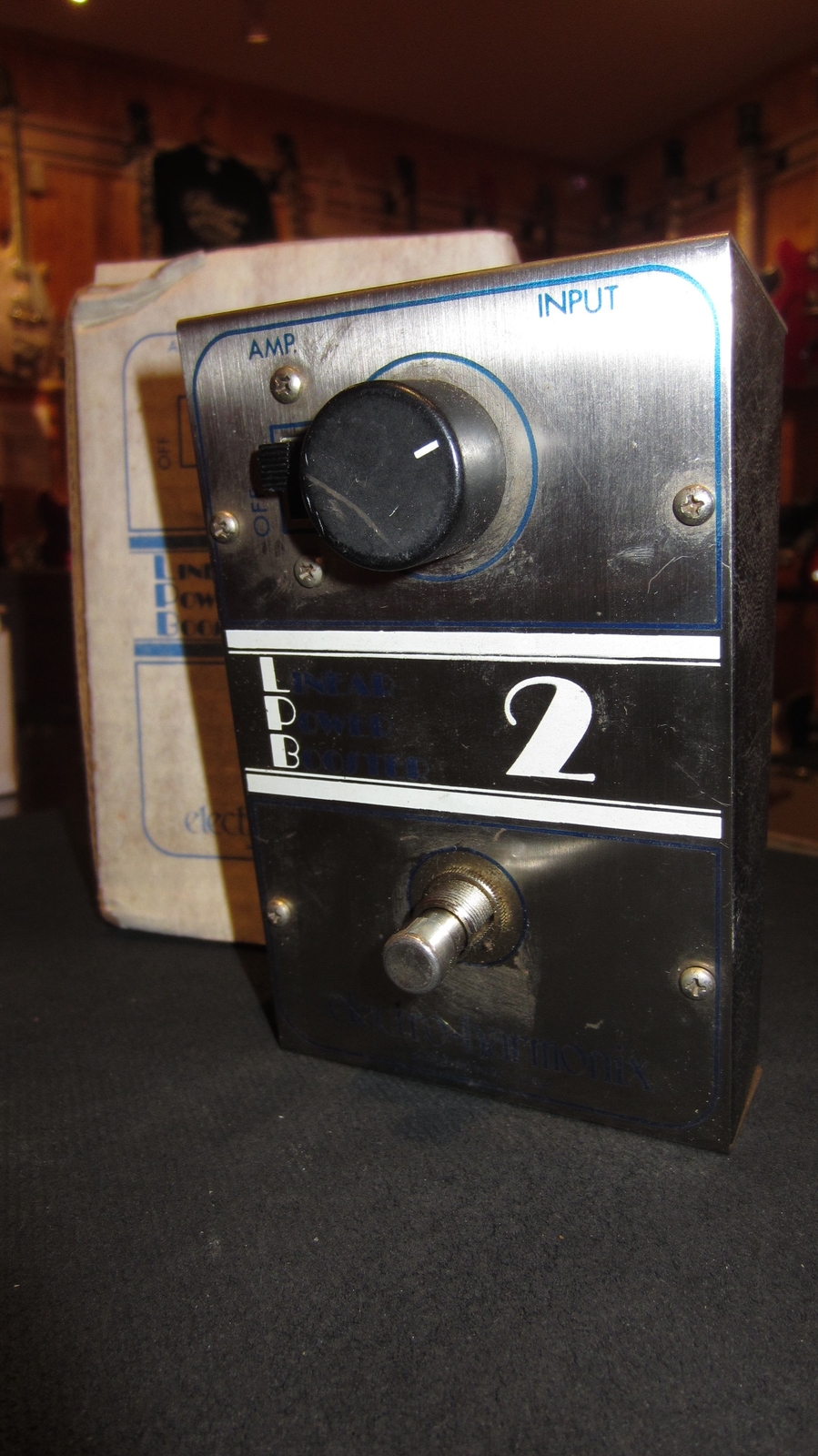Vintage Original Circa 1978 Electro-Harmonix LPB-2 Linear Power Booster Pedal Vintage Original Circa 1978 Electro-Harmonix LPB-2 Linear Power Booster Pedal