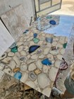 Mix Agate Geode Rectangle Table Top Custom Order Handcrafted Living Room Decors