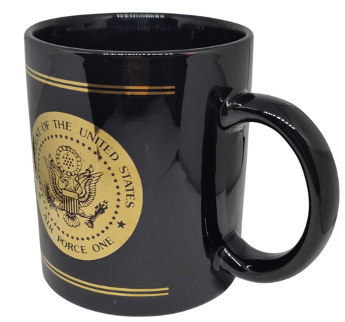 Official “President Of The United States Air Force One” Black Coffee Mug 12oz - Picture 6 of 8