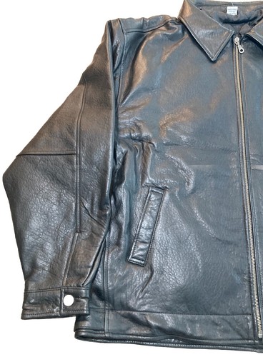 Marlboro Gear Classics Vintage Black Leather jacket Size XL NOS with Tags - Picture 3 of 13