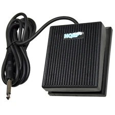 HQRP Sustain Pedal Foot Switch Style for Yamaha Electronic Keyboard, Synthesizer