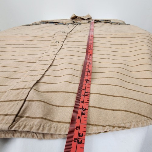 Roper Long Sleeve Collard Shirt Men's XL Aztec Pearl Snap Western Cowboy Rodeo - Picture 13 of 13