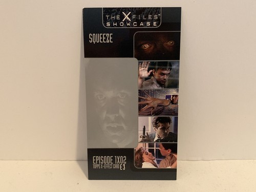 Complete Set X-Files Showcase X-Effect Inserts E1-E6 Fox Mulder Dana Scully - Picture 4 of 7