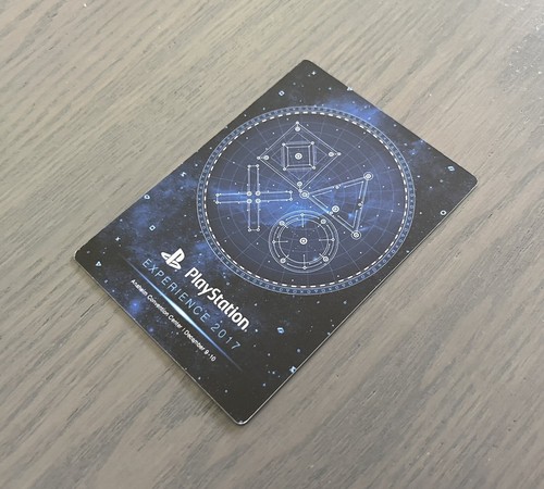 PlayStation Experience PSX 2017 - Card 083 - God Of War *RARE* - Picture 4 of 4