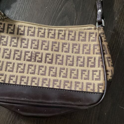 Fendi Brown HandBag Purse - Picture 3 of 11