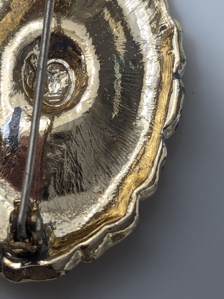 Vintage Jewelry Lot Flower Power Enamel Brooch Clip On Earrings Pierced