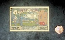 1921 Germany FROSE 50 Phennig Banknote / Notgeld