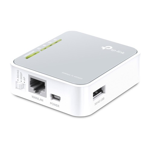 6935364082345 TP-Link TL-MR3020 wireless router Fast Ethernet Single-band (2.4 G - Picture 2 of 3
