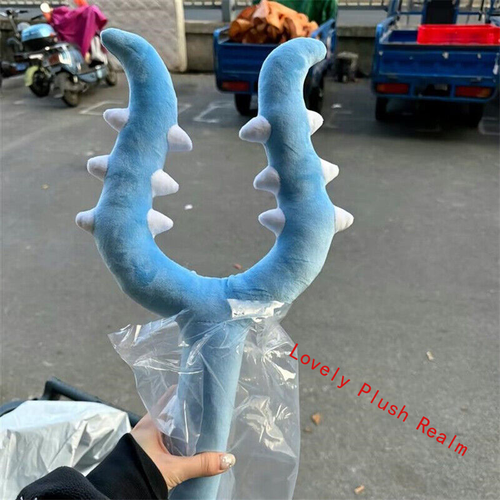 Peluche cartone animato Chiikawa bastone conquista bastone forchetta peluche bambola 70 cm - Foto 4 di 15